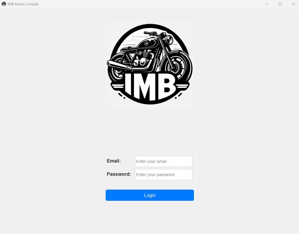 Admin Console Screenshot